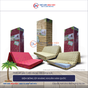 Đệm bông ép Hàn Quốc